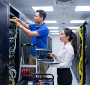 Quy Trình Thi Công Mạng Chuẩn Cho Doanh Nghiệp Hiện Đại