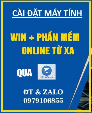 Hổ Trợ Cài Đặt Phần Mềm Máy Tính Online 24h